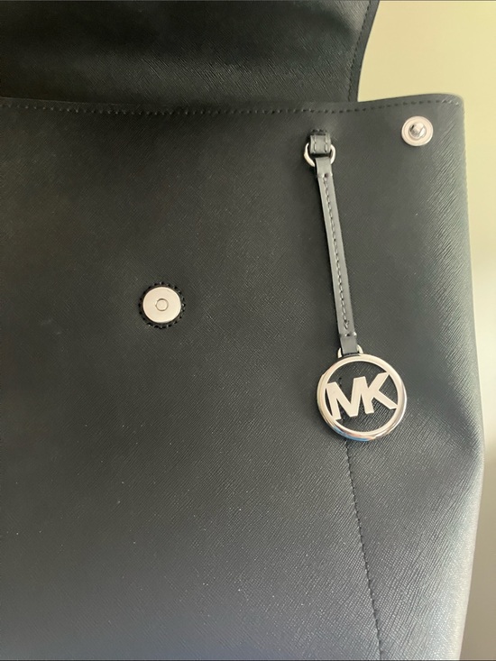 Michael Kors Black 12” x 13” Backpack EUC main image 6